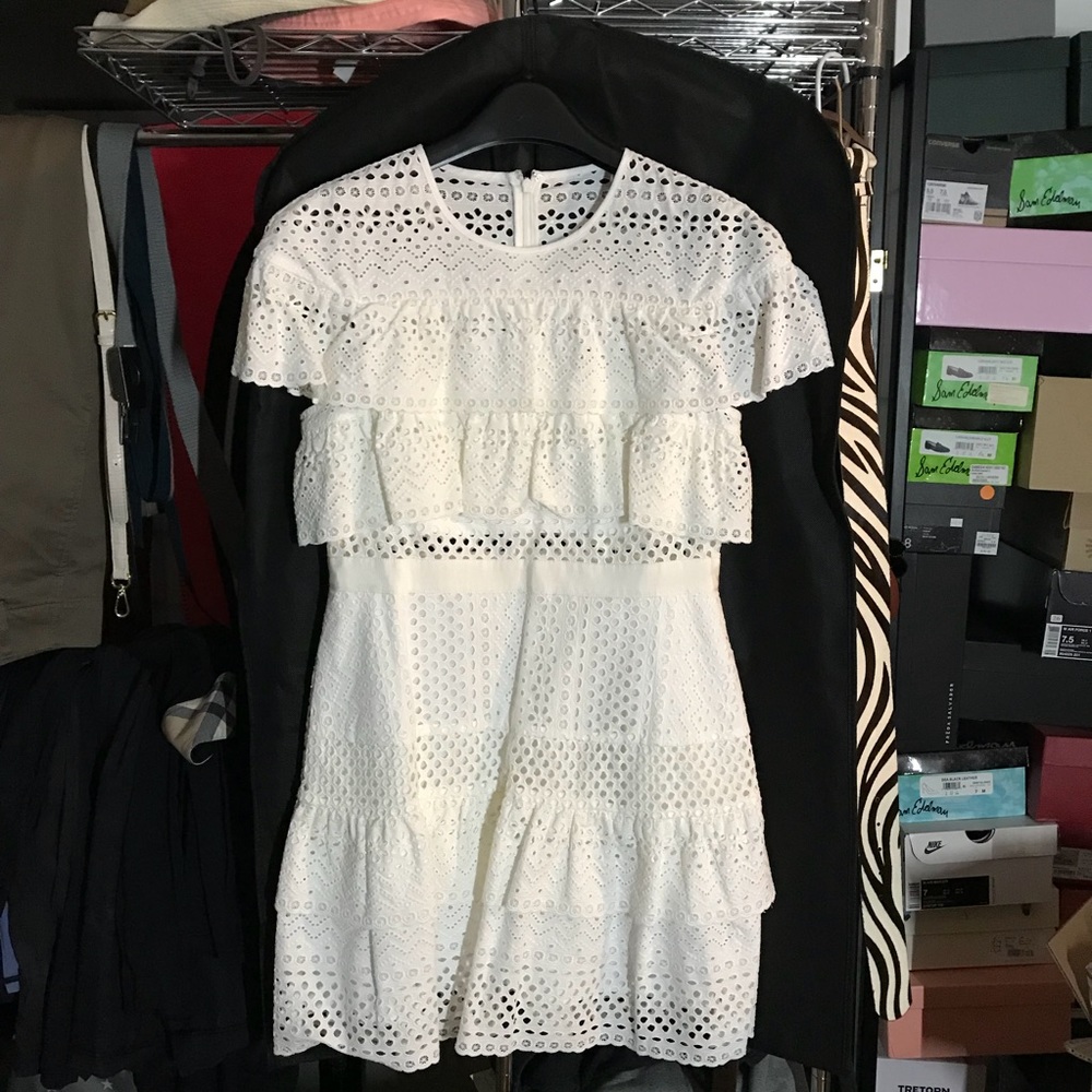 Self-portrait mini dress
